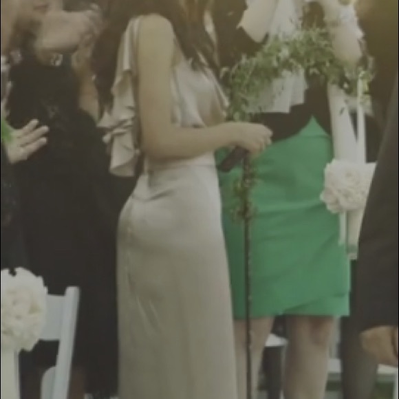 DSquared2 Silk Beige Evening Gown - Picture 10 of 10